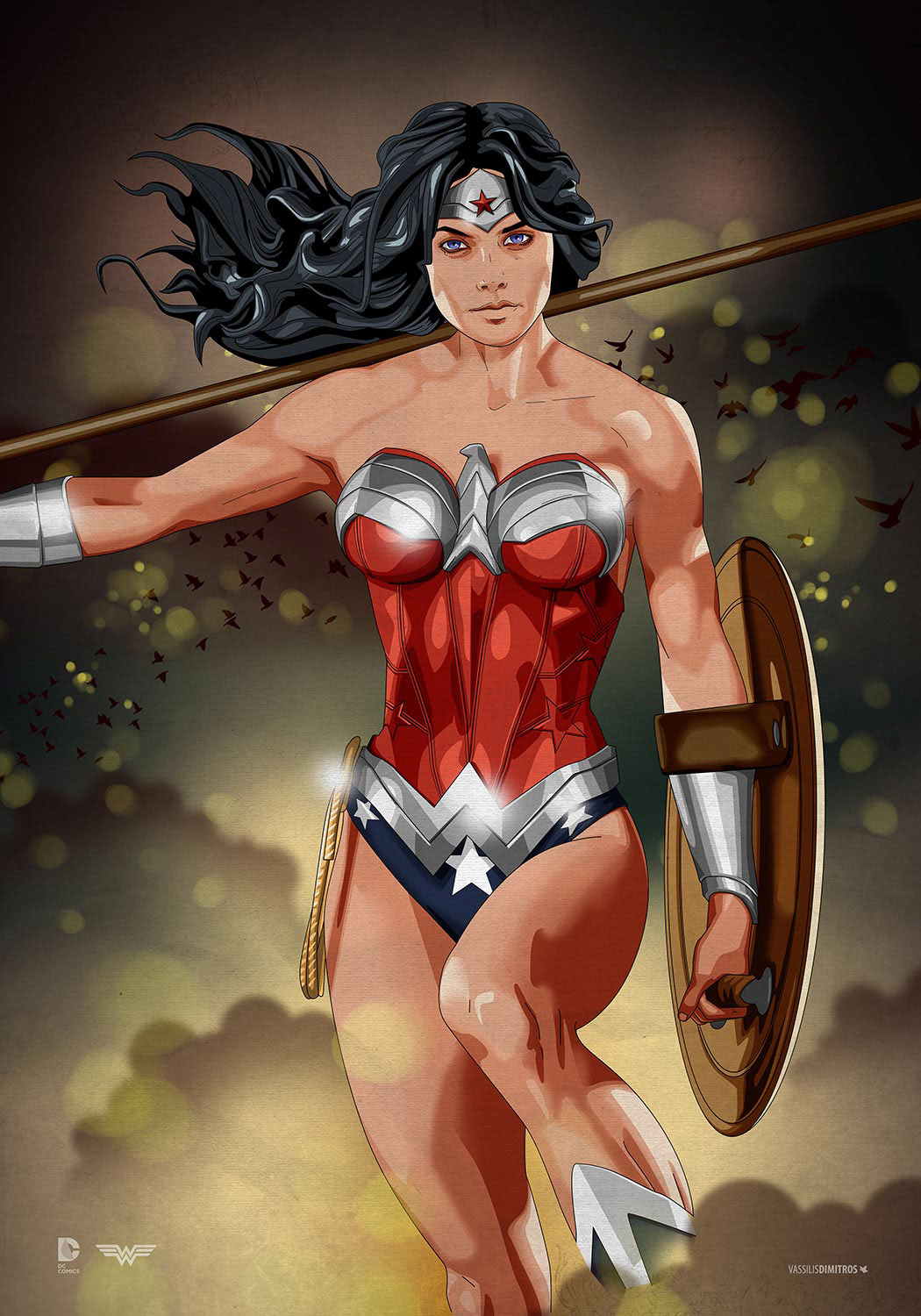 longlivethebat-universe:  DC Trinity by Vassilis Dimitros  