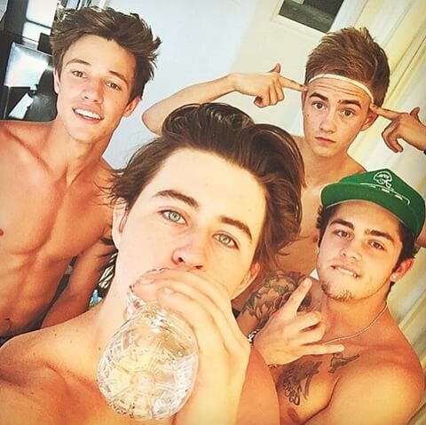 Nash grier and friends