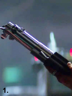 1. The Force Awakens2. Luke’s lightsaber
