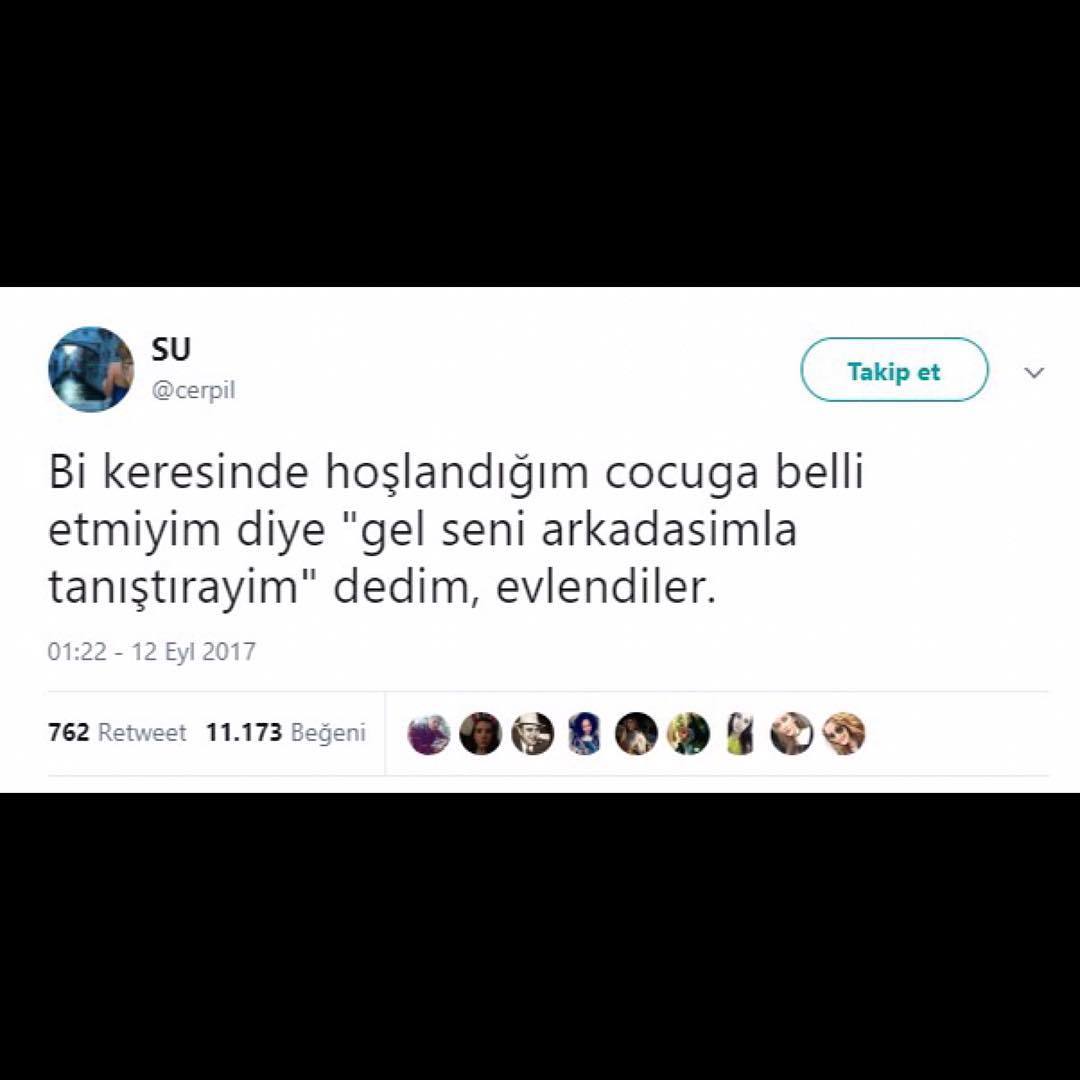 Bi keresinde hoşlandığım...