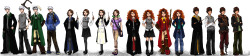 Zee-Art-Fart:   Someone Requested All Of The Outfits In One Post. The First One Shows