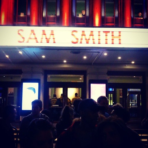#samsmith #hammersmith #eventimapollo with Gabriel ^_^