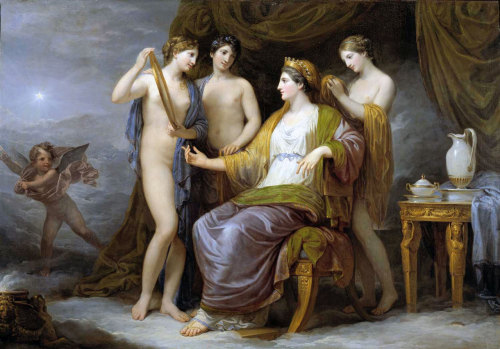 artiebagagli:Andrea Appiani - Juno attired by Graces (1810)