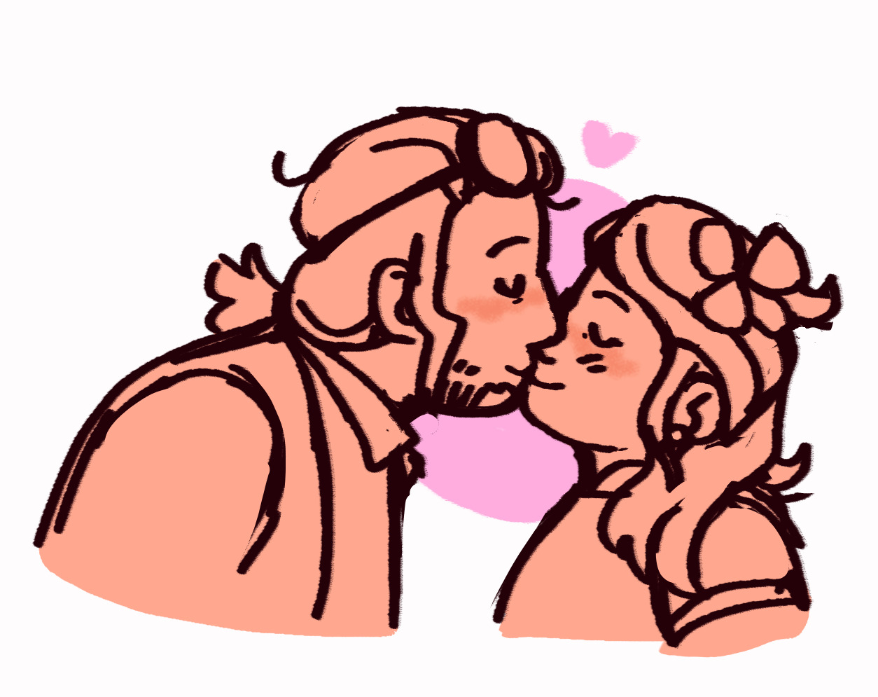 6/17/2023 nanocoffee :) i cant draw kisses
