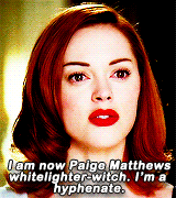 jayhalstead:   #charmedaw2016 ♡ day 1 - favorite character: paige matthews