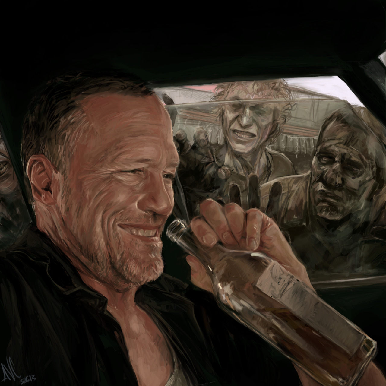 czaritsa:  I thought that this particular moment summed up Merle Dixon, hah. (x)