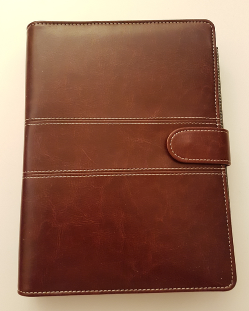 undead-potatoes: I finally finished my Book of Many Things! It’s a filofax style journal where