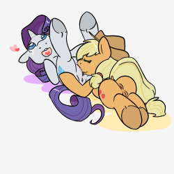 minibutts:  A commission for sapphire-eyed-rarity~