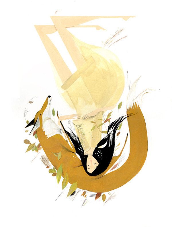 darksilenceinsuburbia:  Jon Lau 2015 Calendar Series Mei Mei   Po 10 out of 12* nature-themed