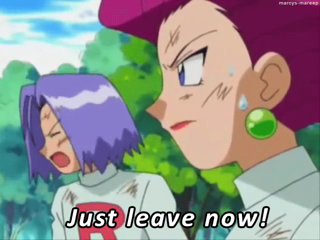 marcys-mareep:  saddest team rocket moment. Releasing Arbok and Weezing  ;o;