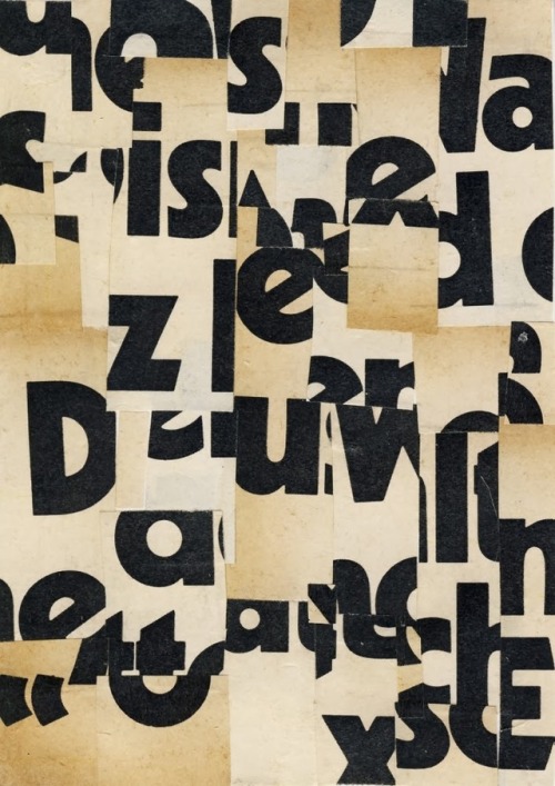 Cecil Touchon, Fusion Series #3399. Collage on paper made with bits of paper from vintage magazines.