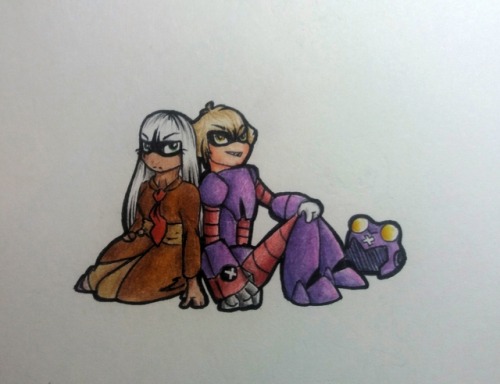 @tordis2kewlforschool I've Just Drawn One More Crow X Becky Recently ;) 