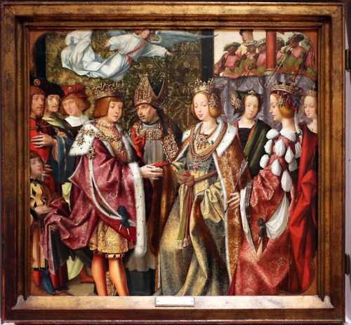 Altrapiece of Saint Auta by Garcia Fernandes and Cristóvão de Figueiredo, 1522-25 