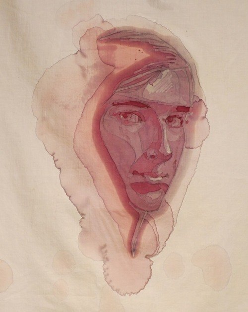 fer1972:  Portraits made from Wine Stains by Amelia Fais Harnas 