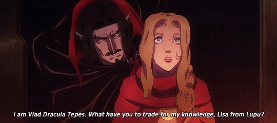 grimphantom2: Seriously Drac, learn some manners towards the Lady Lisa with the “No
