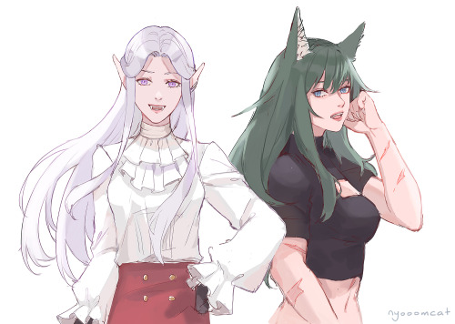 Vampire and Werewolf