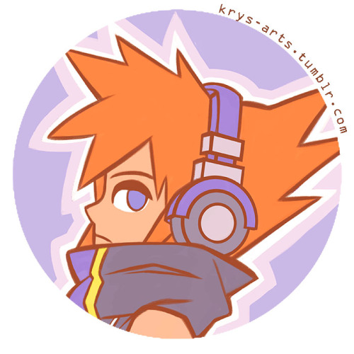 krys-arts:  SubaSeka // Twewy Player badges for fun! Limited run for a bit Dragging myself back into