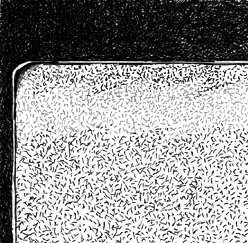 crayonic:  Hand drawn gif. &ldquo;One day either the black dots or the white