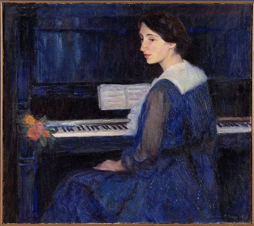 Étude, Op. 25 : n.° 7 en ut (do) dièse mineur – Frédéric ChopinUne femme au piano (Woman at the Pian