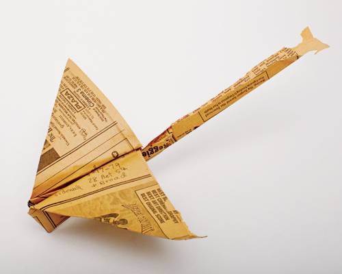 lookafterings: The Paper-Airplane Collector