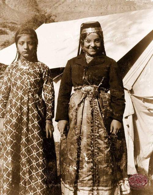 Two Turkish girls from the Moush (Province) area.