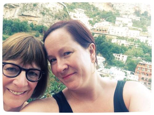 <p>Walking to the market, there’s always an incredible view in front of you and behind you. #lookbothways #positano #motherdaughterroadtrip  (at Amalfi Coast - Positano)</p>