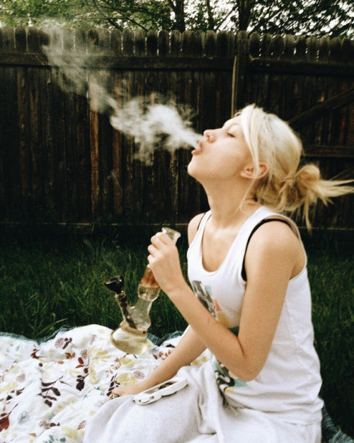 thesublimekush:  How high are you?  My photo. Stop stealing shit.