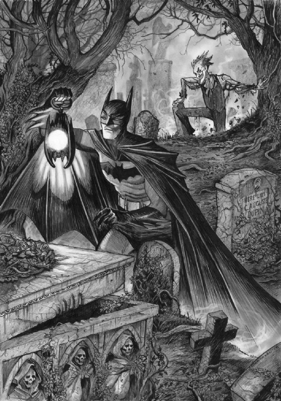 xombiedirge:  The Dark Knight by David Hitchcock