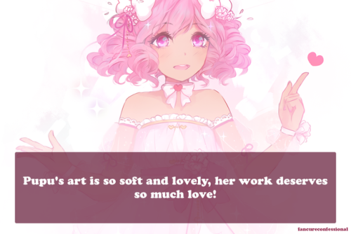 fancureconfessional:  Pupu’s art is so soft and lovely, her work deserves so much love!  Art s