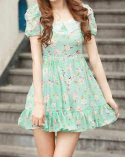 sakii-sh:  floral dress
