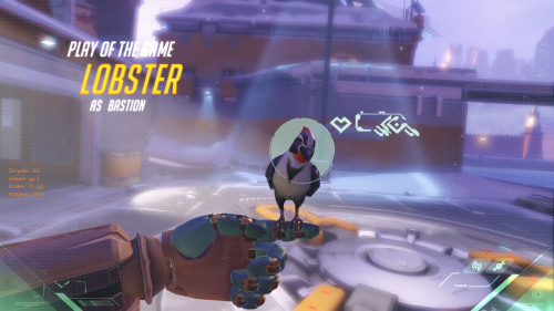 zumeanie: lobstmourne: the bird actually tells Bastion who to kill Bastion is the bird the robot is 