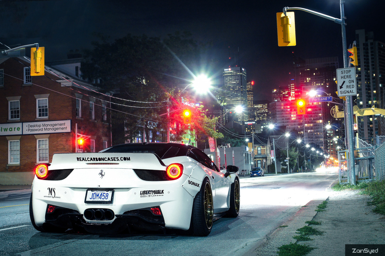 fullthrottleauto:  crash–test:   	Widebody. by Zain Syed    	Via Flickr: 	- Libertywalk