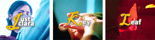riversclara:  Clara Oswald alphabet (insp.)