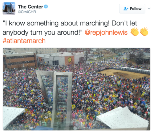 adreadfulidea: the-movemnt: Civil rights icon John Lewis declares he’s “ready to march a