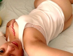 sensuallatina:  Flip me over, fuck me hard, pull my hair and make me moan with pleasure ;)