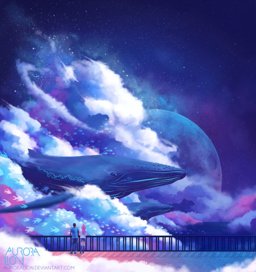 deviantart:  “The existence of 52–Hertz Whale is heart-wrenching, but the fact that we’ve drawn on him to be symbolic of loneliness—or strength in loneliness—says a lot about us and our need to be understood, to battle loneliness, even just