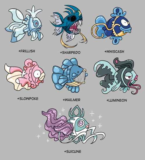 fluffycutecats:Pokemon Variation Magikarp.  I wanted to do the most pathetic pokemon for this, 