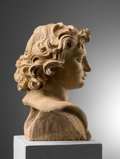 antinoo5: ganymedesrocks: Antonio Giorgetti (1635 – 1669), Head of an Angel, Terracotta, Italian 17th cent. with the Hermitage example, which helped the dating process to 1668. ami @ganymedesrocks 