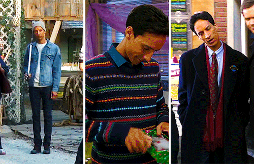 queenhawke:ABED’S BEST OUTFITS (according to me, a lesbian with good taste)“I’m so sick of your pop 