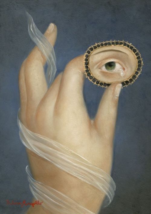 Fatima Ronquillo, Hand with Lover’s Eyeour ig: archiveofangels ️