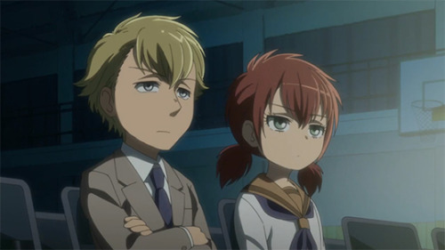 - Isabel & Farlan are not impressed -Shingeki! Kyojin Chuugakkou Ep. 11More from Shingeki! Kyojin Chuugakkou