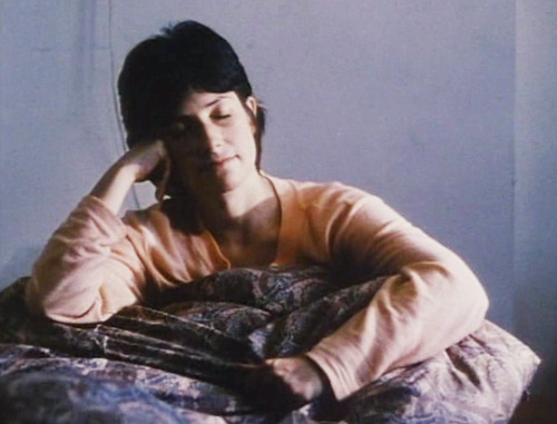 gael-garcia:Portrait d’une Paresseuse (from Seven Women, Seven Sins 1986) by Chantal Akerman