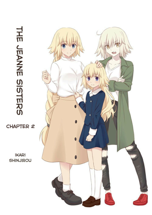 The Jeanne sisters move in! Chapter 2https://twitter.com/Shinjiro_Ikari/status/1008674741522010112TL