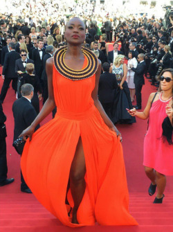 divalocity:  Miriam Odema at the 68th Festival de Cannes estival de Cannes  Regal bitches!