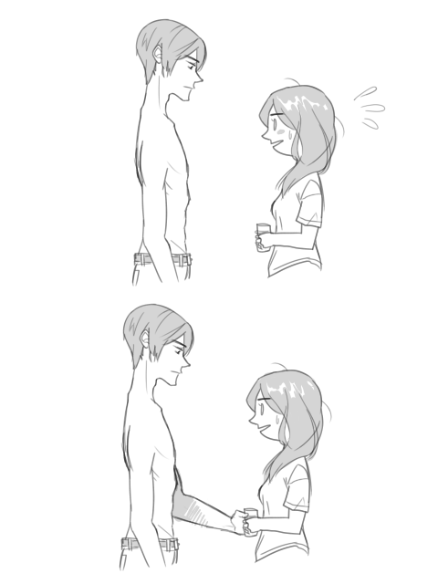 kksunnydeedog:  Makoto later finds Haru galloping in the streets wet and naked with