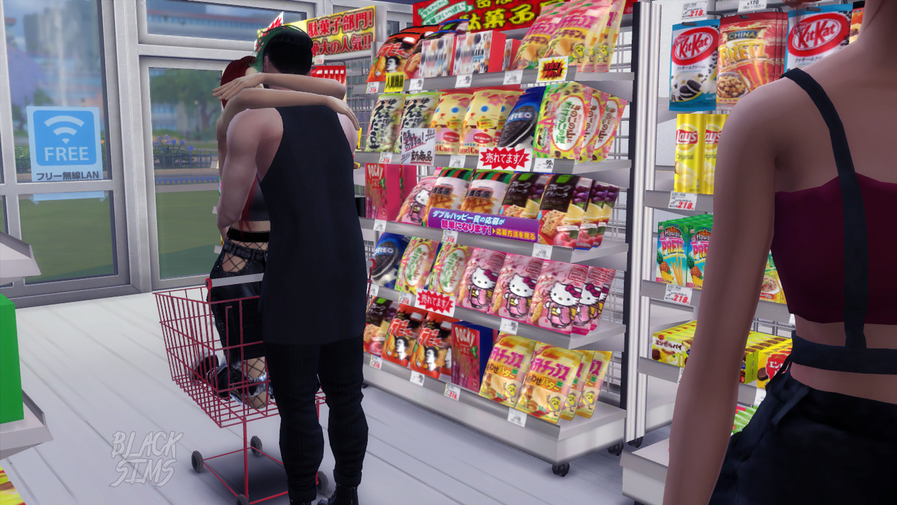 Blackksims4 the sims 4 fun shopping poses by blacksims you need pose