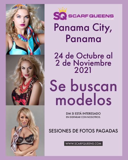 Panama City, Panama - 24 Oct to 2 November - se buscan modelos- Sesiones de fotos pagadas #ptymodelo