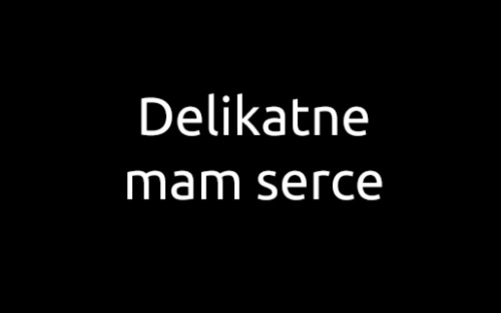 kruche słowa