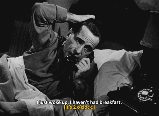 The Big Sleep (1946) dir. Howard Hawks