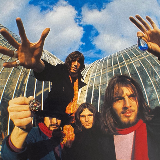 pinkfloydbt:Roger Waters and Nick Mason, backstage during the DSOTM tour, 1974. 